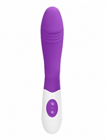 2. Sex Shop, RIBBED Vibrator purple by GC