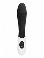 2. Sex Shop, RIBBED Vibrator black by GC