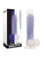 5. Sex Shop, Luminous Dildo by Evolved