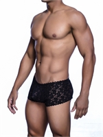 2. Sex Shop, Lace Mini Boy-Short - Malebasics