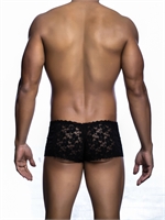 3. Sex Shop, Lace Mini Boy-Short - Malebasics