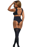 5. Sex Shop, Seamless Opaque teddy-bodystocking by DreamGirl