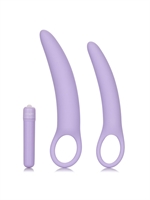 2. Sex Shop, Dr. Laura Berman Isabelle Set of 2 Vibrating Silicone Dilators by California Exotics