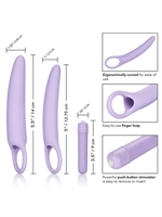 5. Sex Shop, Dr. Laura Berman Isabelle Set of 2 Vibrating Silicone Dilators by California Exotics