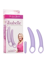 6. Sex Shop, Dr. Laura Berman Isabelle Set of 2 Vibrating Silicone Dilators by California Exotics