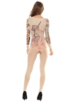 2. Sex Shop, Tattoo Bodystocking by Coquette