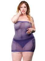 2. Sex Shop, Queen Size Mesh Tube Dress by Beverly Hills Naughty Girl
