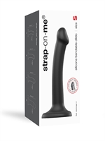 5. Sex Shop, Black Dual Density Semi-Realistic Bendable Small Dildo by Strap-on-Me