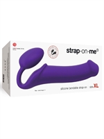 4. Sex Shop, XL Purple Bendable Strapless Strap-On by Strap-on-Me