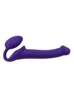 2. Sex Shop, Medium Purple Bendable Strapless Strap-On by Strap-on-Me