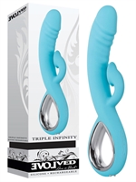 5. Sex Shop, Triple Infiniti Vibrator by EVOLVED