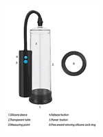 2. Sex Shop, Extreme Power Rechargeable Auto Pump by Pumped