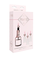 5. Sex Shop, Rose Gold Clitoral & Nipple Pump Set by Pumped