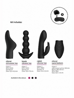 5. Sex Shop, Black Pleasure Kit #06 by SHOTS