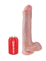 3. Sex Shop, King Cock 13" Cock with Balls by Pipedream
