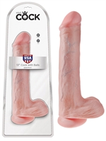 4. Sex Shop, King Cock 13" Cock with Balls by Pipedream