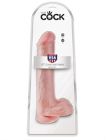 5. Sex Shop, King Cock 13" Cock with Balls by Pipedream