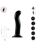 4. Sex Shop, P and G Spot XL Dildo by Strap-On-Me