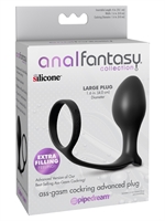 3. Sex Shop, Anal Fantasy Collection Ass-Gasm Cockring Plug