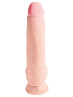 2. Sex Shop, King Cock Plus - Triple Density Dildo with Balls (10 in)