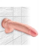 3. Sex Shop, King Cock Plus - Triple Density Dildo with Balls (10 in)