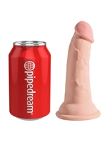 3. Sex Shop, King Cock Plus - Triple Density Dildo (5 in)