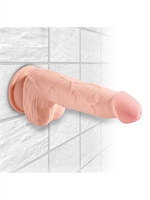 4. Sex Shop, King Cock Plus - Triple Density Dildo with Balls (5 in)