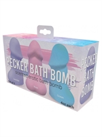 3. Sex Shop, Set of 3 Pecker Bath Bombs