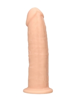 2. Sex Shop, 15.3cm Beige Silicone Dildo Without Balls by Shots