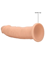 2. Sex Shop, 22.8cm Beige Silicone Dildo Without Balls by Shots