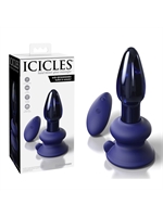 5. Sex Shop, Vibrating Glass Plug Icicles #85