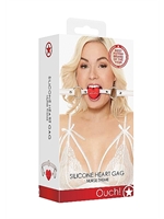 5. Sex Shop, Silicone Heart Gag by Ouch!