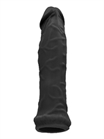 5. Sex Shop, Black 6" Penis Sleeve by RealRock