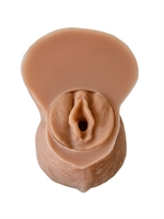 2. Sex Shop, Pinkish Penile Prosthesis Hard Packer by Banana Prosthetics