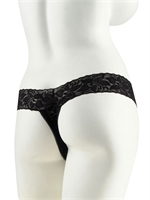 5. Sex Shop, Hanky Spank Me Vibrating Panty Plus Size Noir