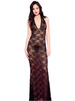 5. Sex Shop, Long lace dress by Music Legs