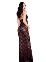 6. Sex Shop, Long lace dress by Music Legs