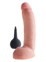 2. Sex Shop, King Cock 9" Squirting Cock with Balls
