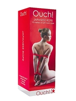 5. Sex Shop, Japanese Robe 10 Meter - Red by Ouch!
