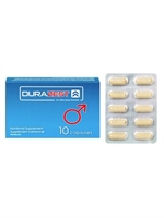 2. Sex Shop, Durazest Natural Supplement for Men - Pack of 10