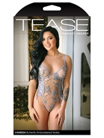 3. Sex Shop, Vanessa Sheer Butterfly Teddy by TEASE Fantasy Lingerie