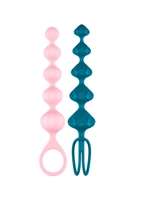 2. Sex Shop, Love Beads by Satisfyer Pink and Blue