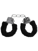 2. Sex Shop, Beginner's Furry Handcuffs with Quick-Release Button by Ouch!