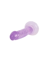 5. Sex Shop, 5.3 Inch Dildo - Purple by Hi-Basic