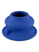 2. Sex Shop, Universal Silicone Suction Cup - Blue by Chrystalino