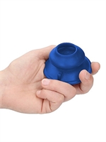 3. Sex Shop, Universal Silicone Suction Cup - Blue by Chrystalino