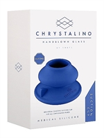 5. Sex Shop, Universal Silicone Suction Cup - Blue by Chrystalino