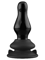 3. Sex Shop, Missy - Glass Vibrator With Suction Cup and Remote by Chrystalino