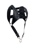2. Sex Shop, DNGEON Croptop Harness With Metal Cockring