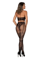 2. Sex Shop, 2-Piece Black Mesh and Lace Bodystocking by DreamGirl